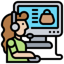 commerce and shopping,online support,operator,Merchant,seller
